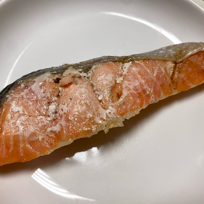 鮭の蒸し焼き